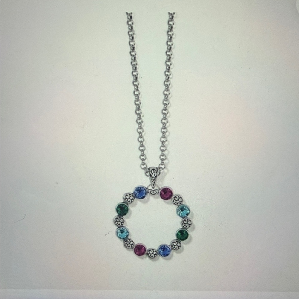 💎🆕💎Brighton Elora Gems Circle Necklace NWT $108